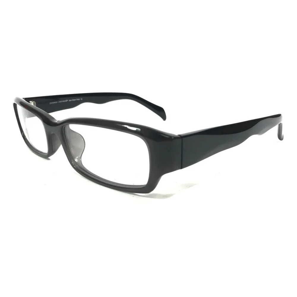 Iyoko-Inyake Eyeglasses Frames IY 260 COL.22 Black Grey Rectangular 56-17-140